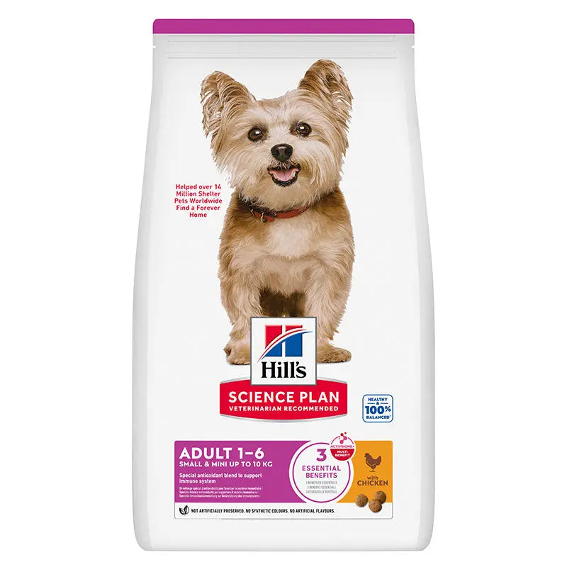 Adult Small & Miniature kylling 3 kg