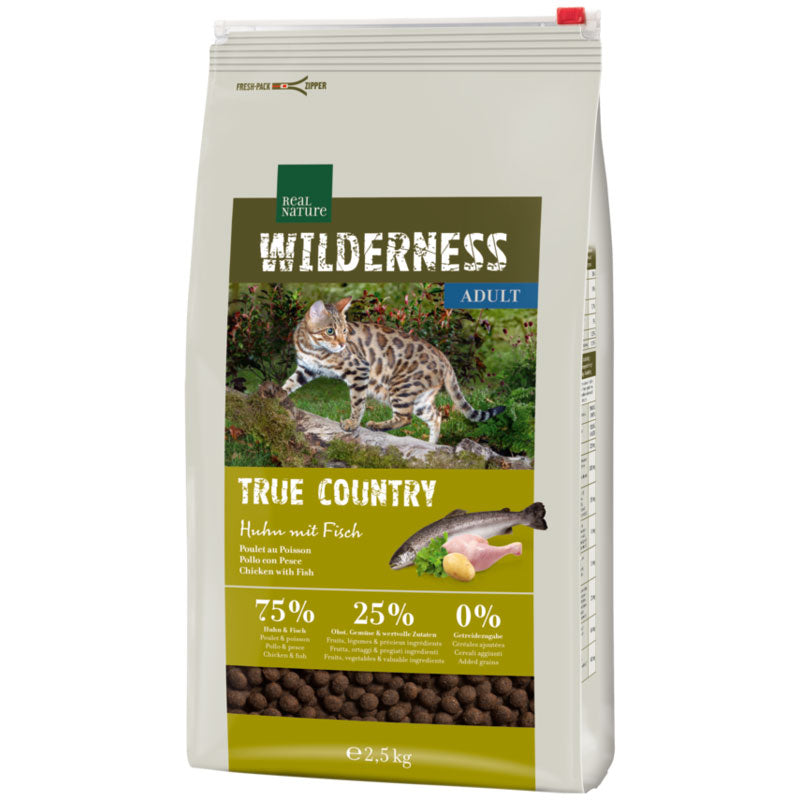 Adult Wilderness True Country kylling & fisk 2,5 kg