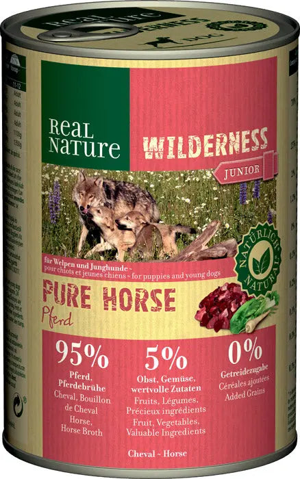 Junior Wilderness Pure Horse hest 400 g