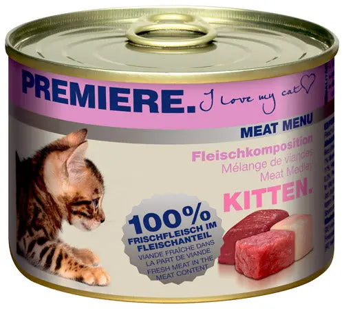 Kitten Meat Menu, dåse kødmix 200 g