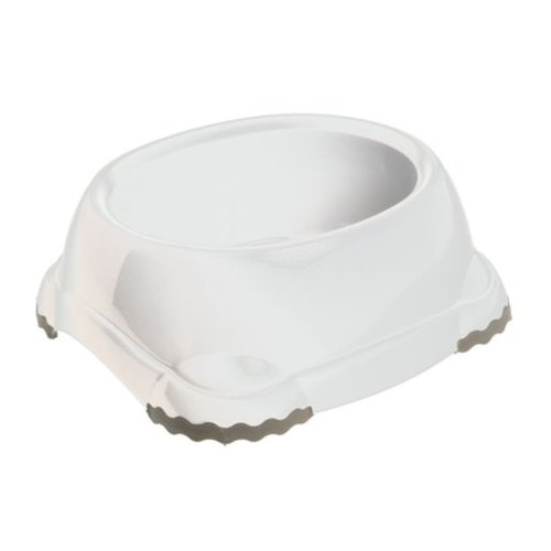 Plast mad & vandskål  Hvid