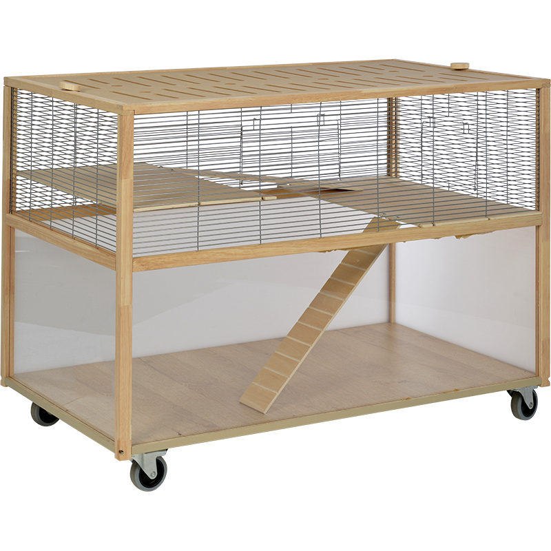 Gnaverbur Deluxe m/hjul 105x69x60 cm 27,8 kg
