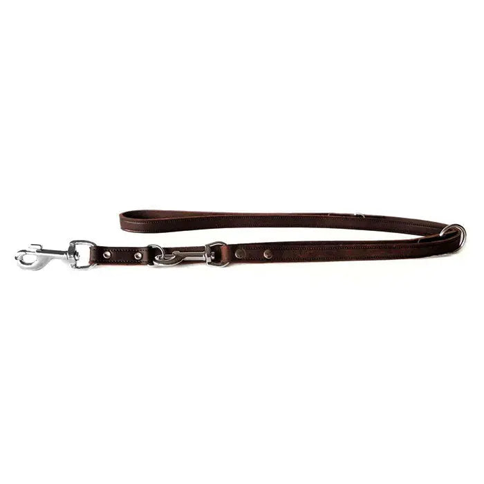 Læder line Weinheim 12mm/2m mocca