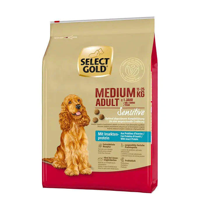 Adult Ekstra Sensitive Medium Insekt 4 kg.
