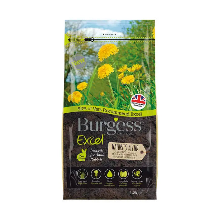 Burgess Excel  Nature Blend Adult 1,5 Kg