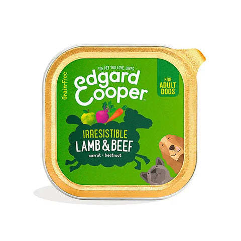 Adult Lam & Okse med grønt 300g