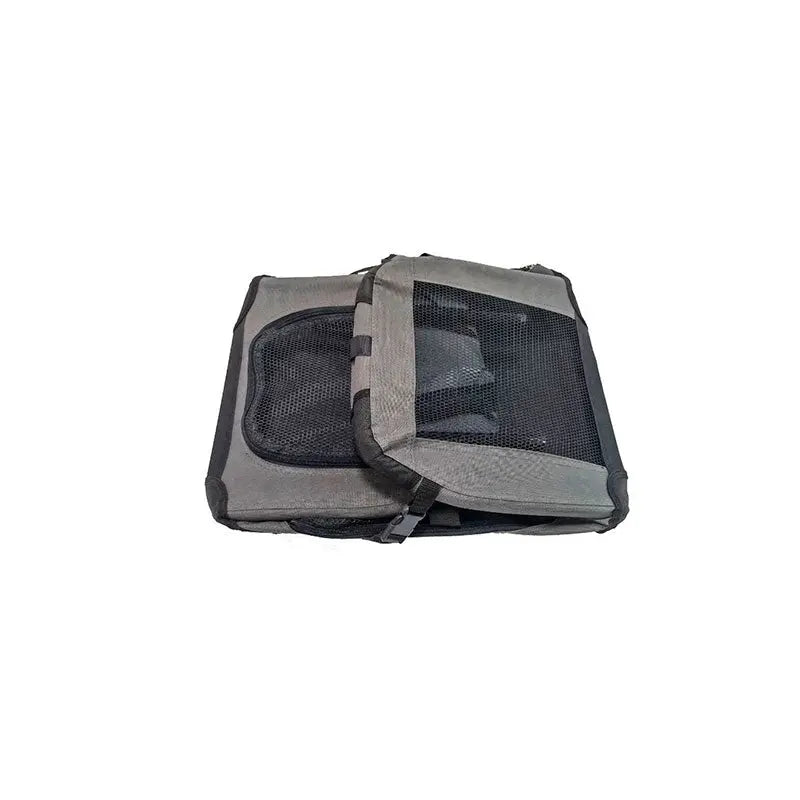 Transportbur Foldbar XL 81,3x58,4x58 cm grå