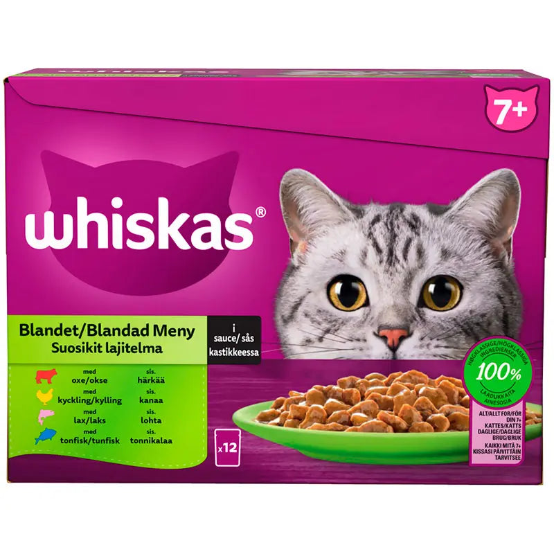 Senior Sovs, menuboks pouch mix menu 12x85g