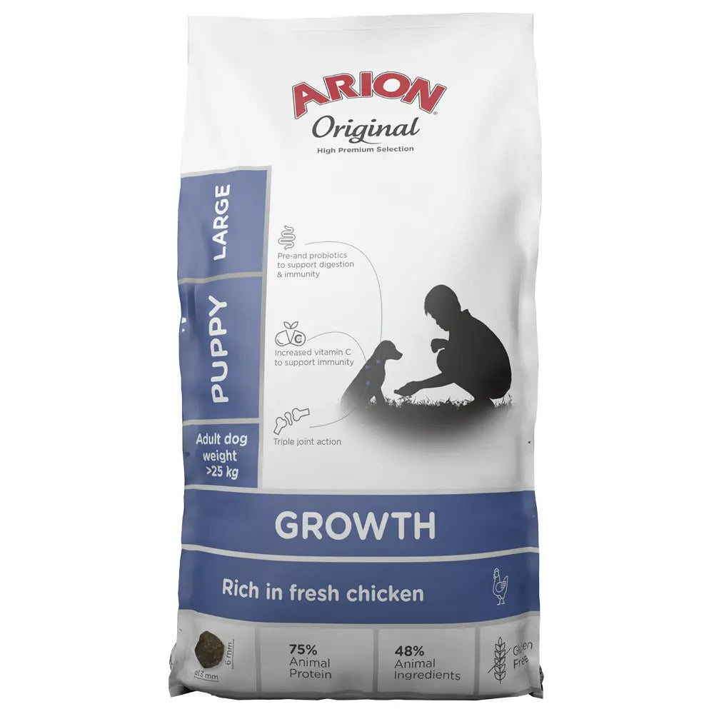 Junior Original Growth Large kylling 2 kg