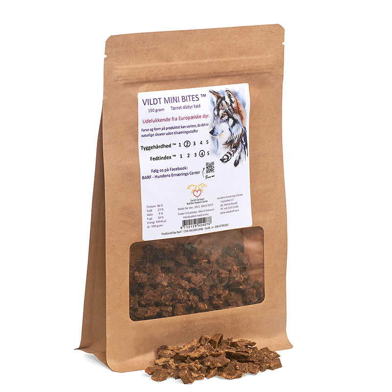 Mini bites vildt 150 g