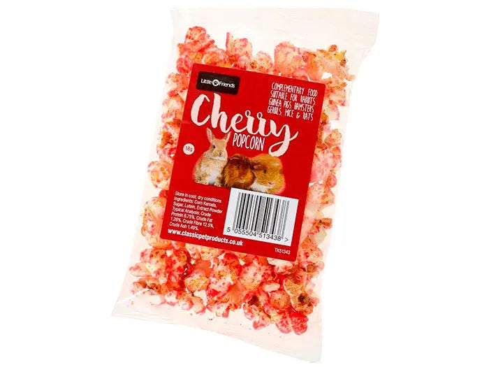 Little Friend Kirsebær Popcorn 18 g