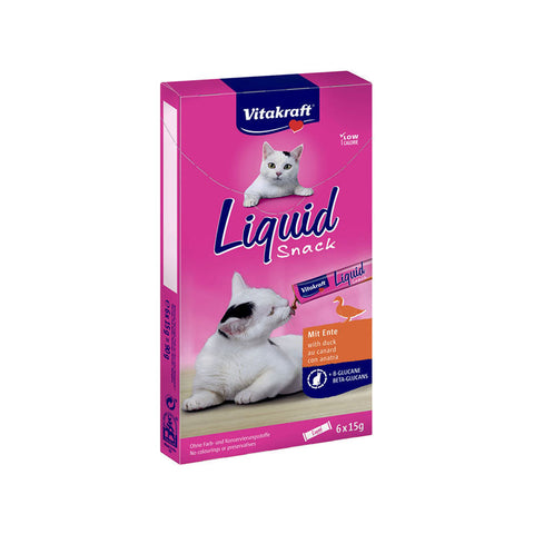 Cat Liquid Snackand 6x15 g